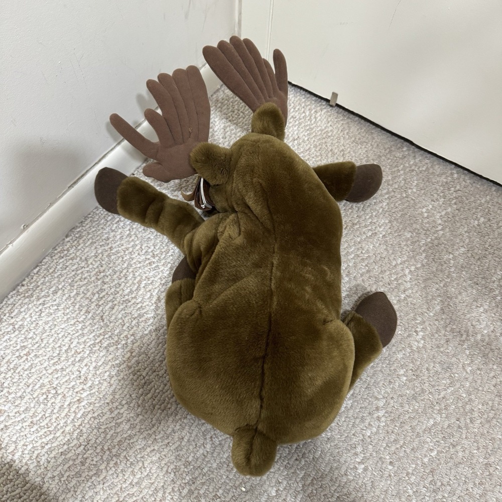 Dakin Lou Rankin Miles Moose Brown Cuddly 24" Plush Stuffed Animal Realistic NWT - Picture 11 of 11